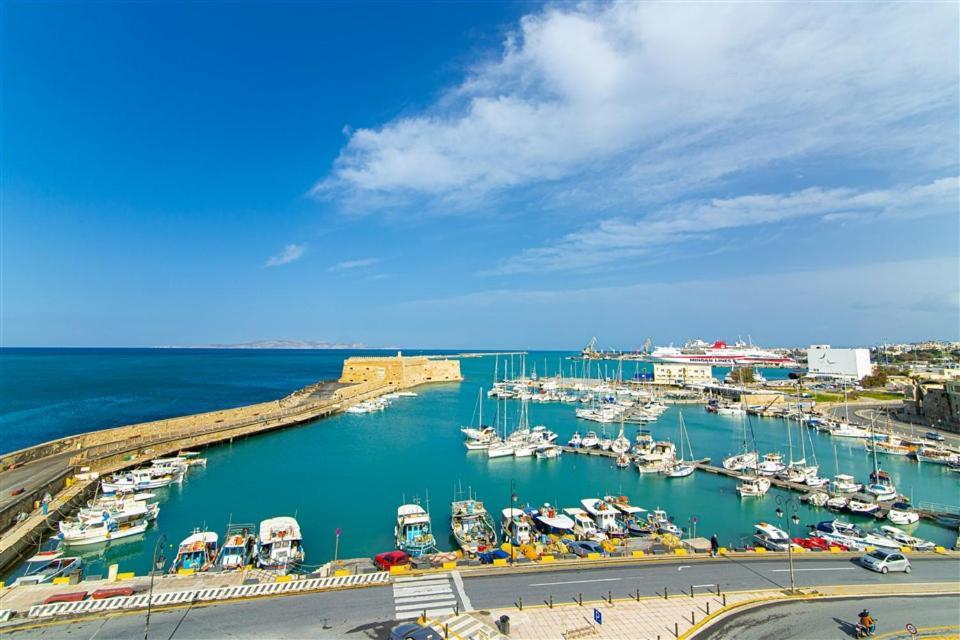 Casa Al Mare Sea View Heraklion City Center Bagian luar foto